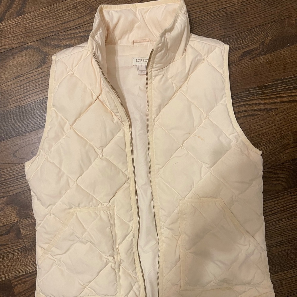 J crew women’s quilted vest